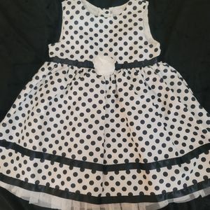 Girls polkadot dress